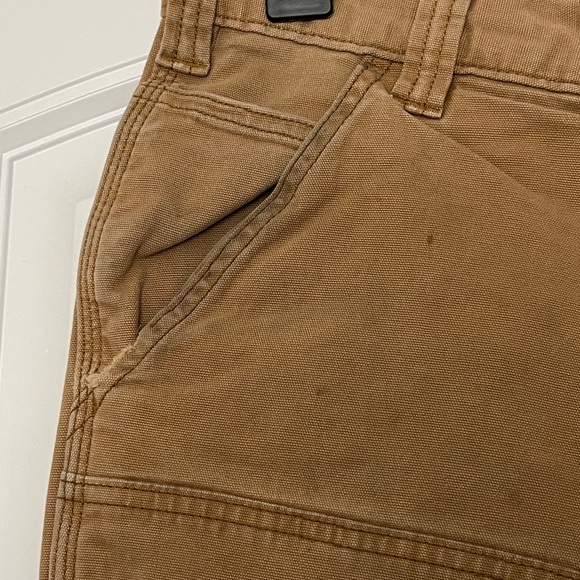 Well Worn Carhartt Men's Double Front Utility Work Relaxed Fit Pants 30x30 - Picture 7 of 16